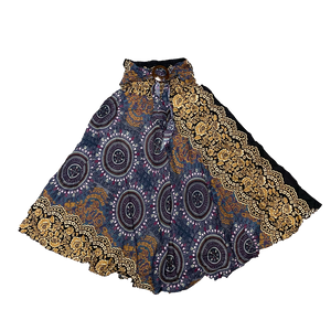 Maxi Skirt with Coconut Buckle