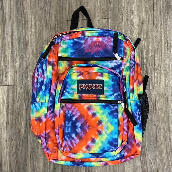 Jansport rainbow tie dye backpack hot sale