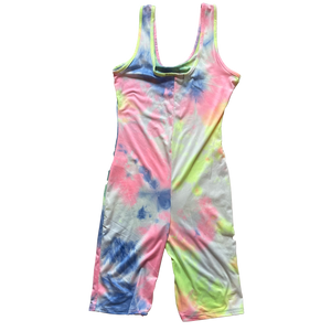 tyedie derek heart juniors tie dye pattern bike shorts