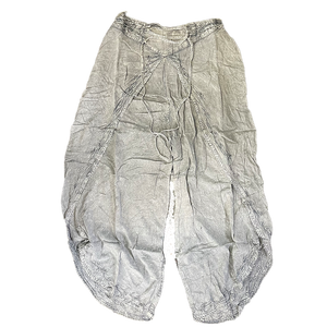 Women Stonewashed Casual Pants