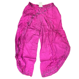 Women Stonewashed Casual Pants