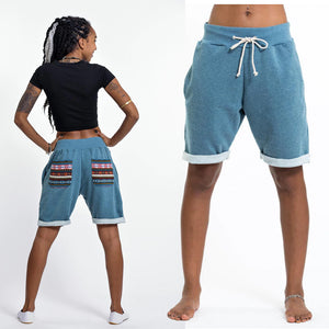 Unisex Shorts with Aztec Pockets
