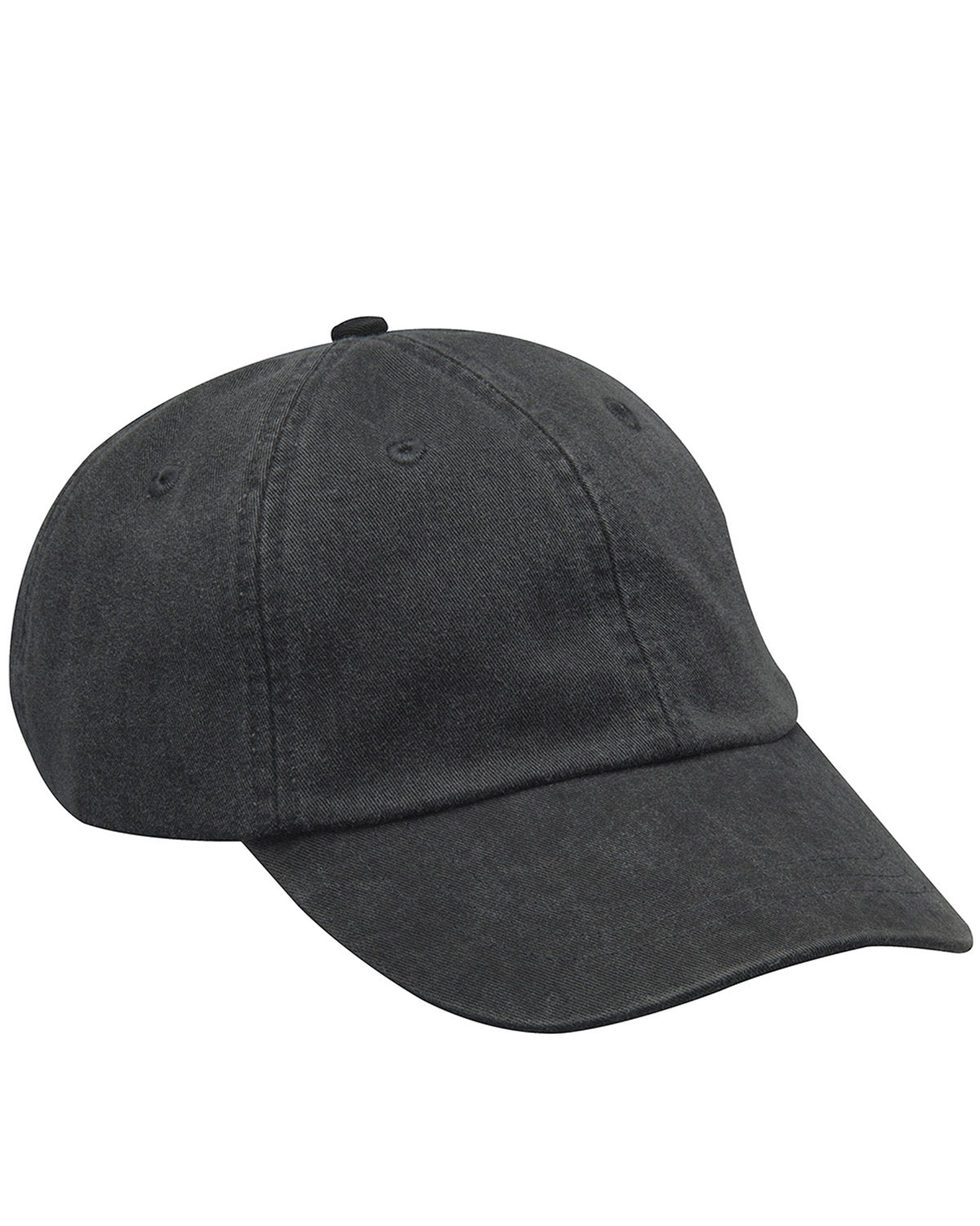 Black cap, front view.