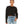 Load image into Gallery viewer, Black cropped top crew. Front view.
