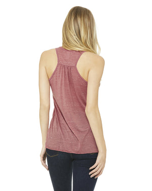 Mauve marble; racerback view.