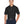 Black performance polo