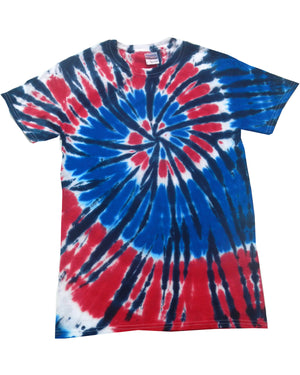Tie-Dye Adult 5.4 oz., 100% Cotton T-Shirt