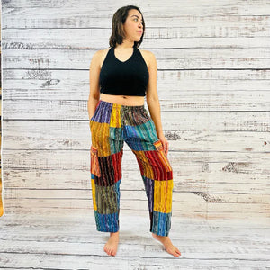 Unisex Patchwork Palazzo Pant