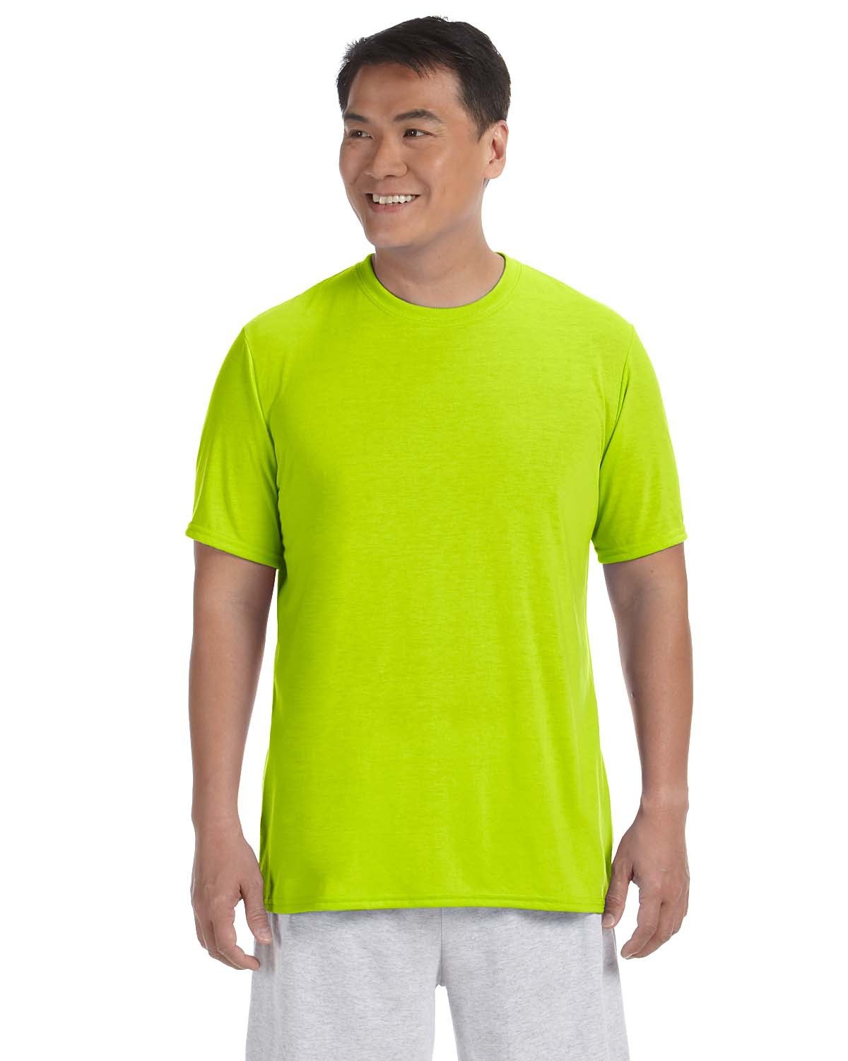 Safety green performance t-shirt