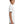 White t-shirt, side view.