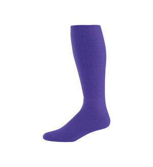 Purple augusta sportswear athletic sock