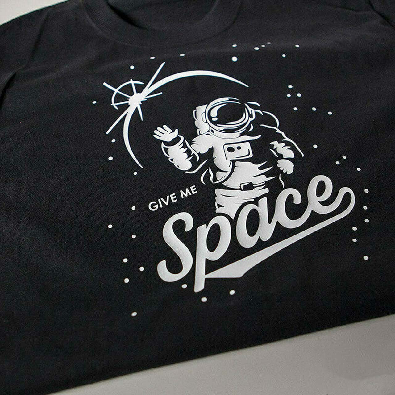 Give me space black shirt
