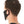 Black bella canvas jersey daily face cover back view